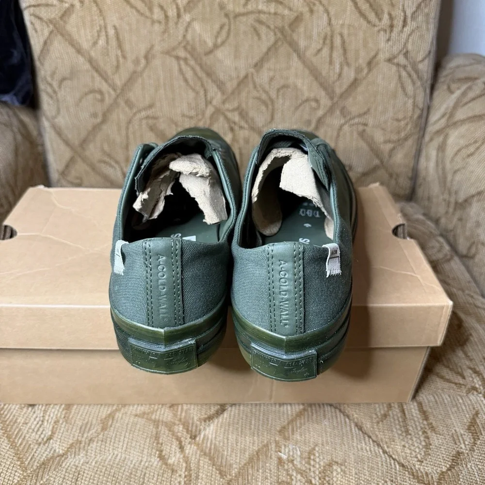 Converse x A-Cold-Wall ACW Chuck 70 OX Low Pine Green A06688C Men's Shoe 10.5 - Picture 5 of 7